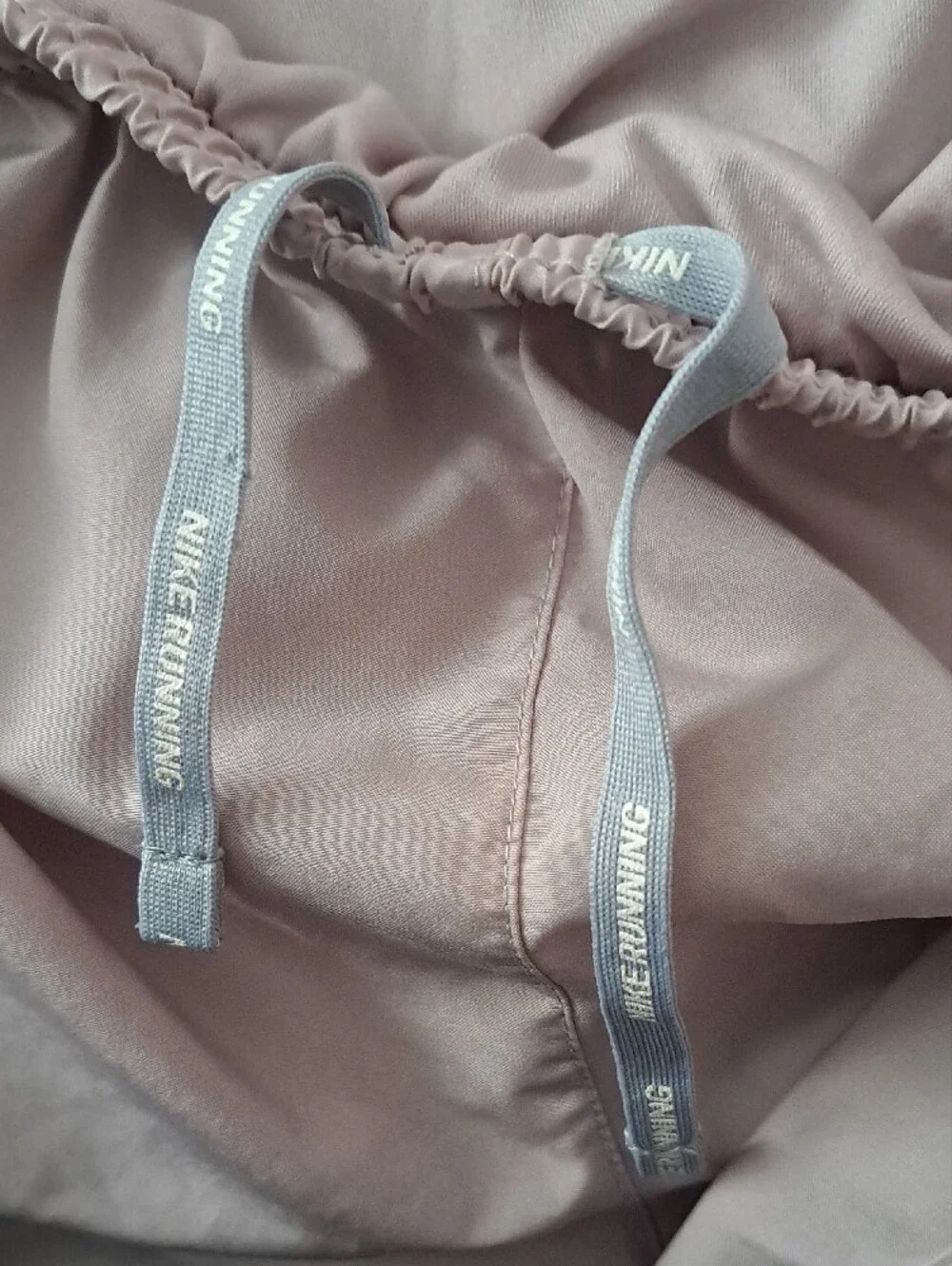 Nike Women's Shorts Duo - Beige and Navy with Lime Accents